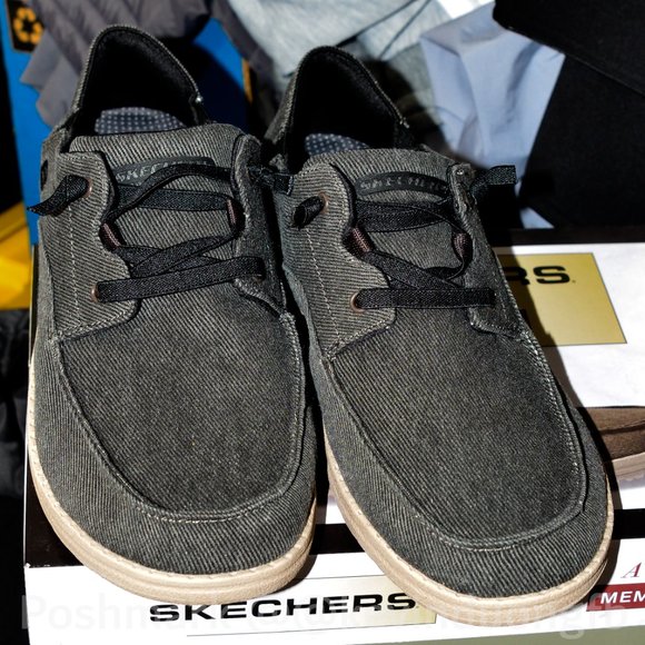 Men's Slip on‎ Melson Shoe Skecher - Picture 1 of 9